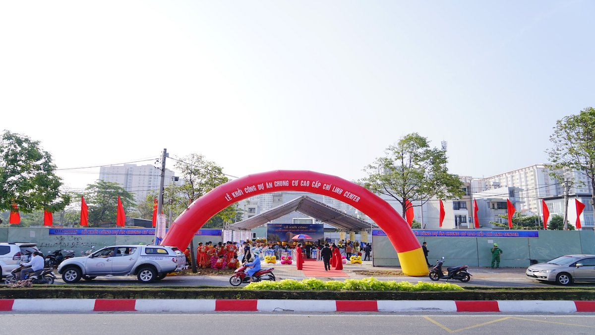 LỄ KHỞI CÔNG DỰ ÁN CHUNG CƯ CAO CẤP CHÍ LINH CENTER